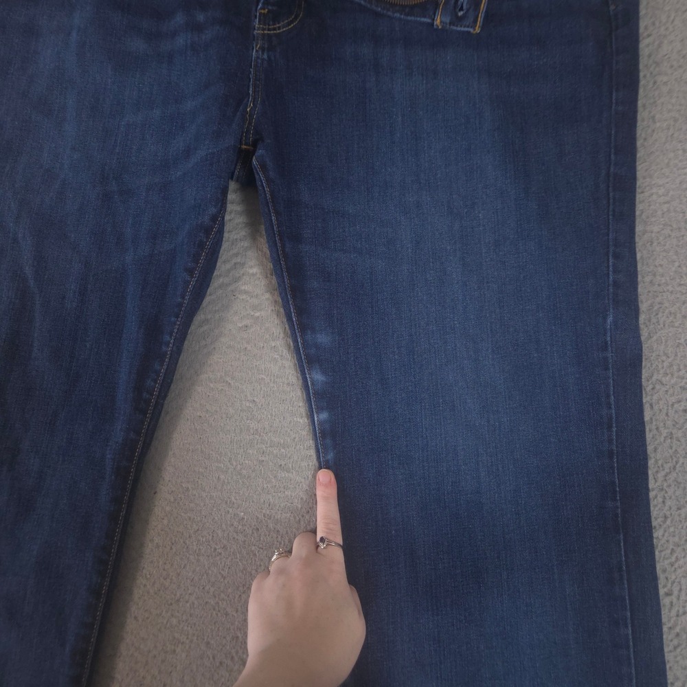 Lucky Brand Jeans Mens 48x28 Blue 181 Relaxed Straight Leg Stretch Denim Pants - Picture 11 of 15